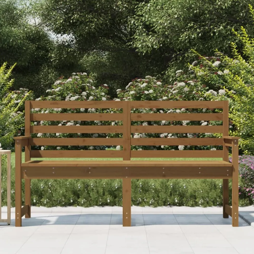 Best FinePRICE Puutarhapenkki 109x48x91,5 cm, douglaskuusi