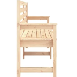 Best FinePRICE Puutarhapenkki 109x48x91,5 cm, douglaskuusi