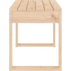 New FinePRICE Puutarhapenkki 80x38x45 cm, mänty