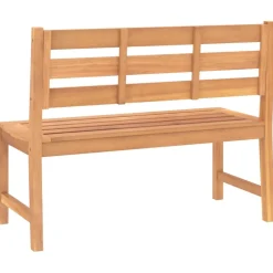 FinePRICE Puutarhapenkki 114 x 59 x 90 cm, tiikkiä