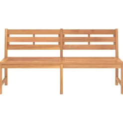 FinePRICE Puutarhapenkki 114 x 59 x 90 cm, tiikkiä