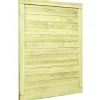 Clearance FinePRICE Puutarhaportti kyllästetty mänty 125x100 cm