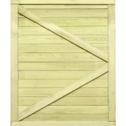 Clearance FinePRICE Puutarhaportti kyllästetty mänty 125x100 cm