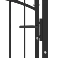 Sale FinePRICE Puutarhaportti piikeillä, teräs, 100x100-200cm, eri kokoja ja värejä