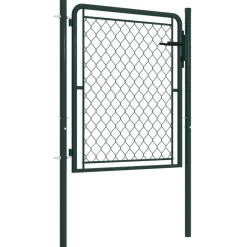 Online FinePRICE Puutarhaportti teräs 100x75cm vihreä