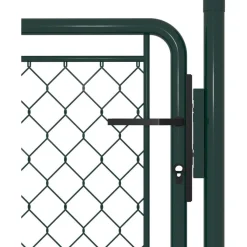 New FinePRICE Puutarhaportti teräs 100x100cm vihreä
