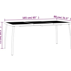 Discount FinePRICE Puutarhapöytä antrasiitti 50x50x72 cm teräsverkko