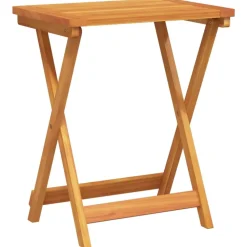 Best FinePRICE puutarhapöytä Kokoontaittuva 50x36x60 cm täysi akasiapuu (64895)