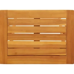 Best FinePRICE puutarhapöytä Kokoontaittuva 50x36x60 cm täysi akasiapuu (64895)