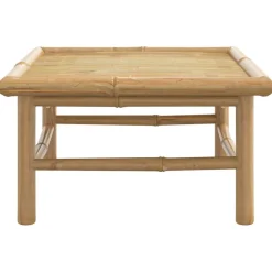 Clearance FinePRICE Puutarhapöytä 65x55x30 cm bambu