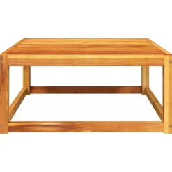 Clearance FinePRICE Puutarhapöytä 65x65x29 cm täysi akaasiapuu (08157)