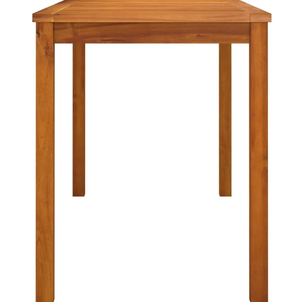Best FinePRICE Puutarhapöytä 110x55x67 cm täysi akasiapuu (19718)