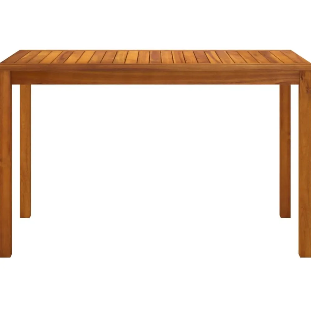 Best FinePRICE Puutarhapöytä 110x55x67 cm täysi akasiapuu (19718)