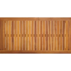 Best FinePRICE Puutarhapöytä 110x55x67 cm täysi akasiapuu (19718)