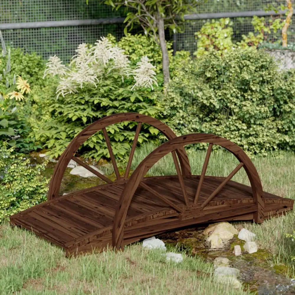 Discount FinePRICE Puutarhasilta puolipyörällä 99x50x38 cm täysi kuusi (63338)
