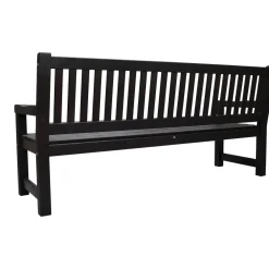 Outlet Baltic Garden Puutarhasohva Brooklyn 190cm mustaa