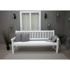Outlet Baltic Garden Puutarhasohva Brooklyn 190cm mustaa