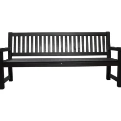 Outlet Baltic Garden Puutarhasohva Brooklyn 190cm mustaa
