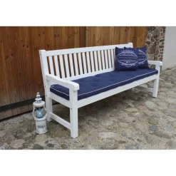 Outlet Baltic Garden Puutarhasohva Brooklyn 190cm mustaa