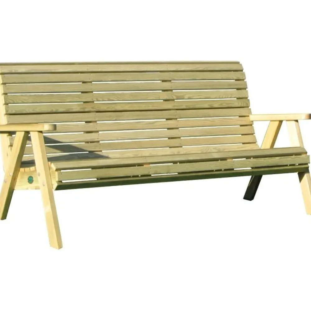 New Tammiston puu Puutarhasohva Elli N112 160cm vihreä