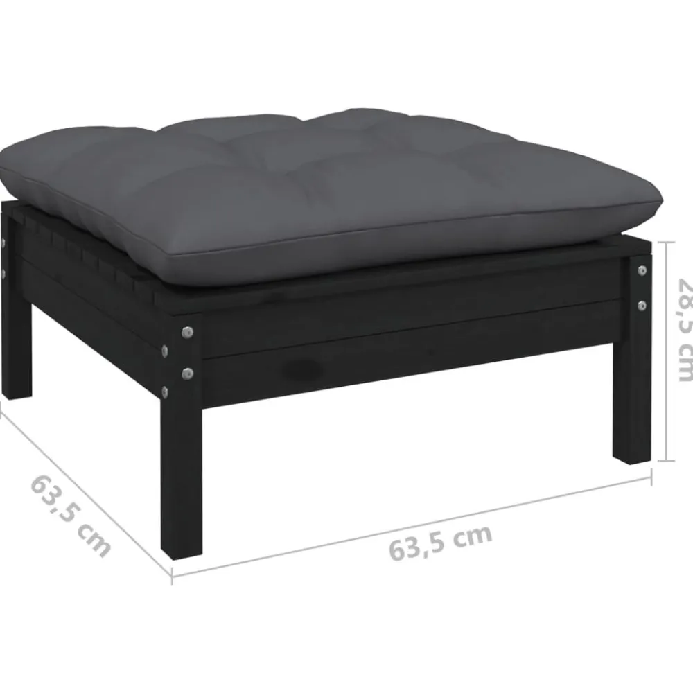 Best FinePRICE Puutarhasohvasarja, tyynyt, mäntyä, 4-osainen, eri värejä