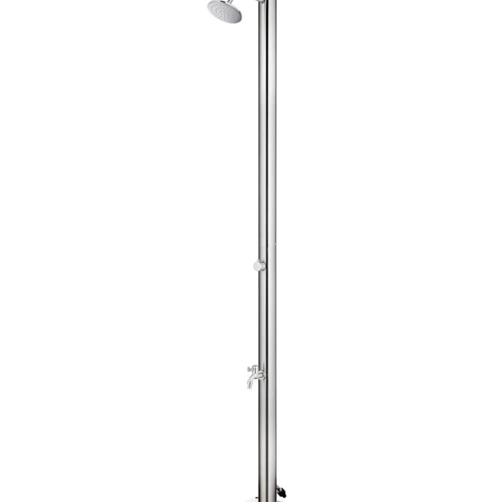 Sale FinePRICE Puutarhasuihku 215 cm ruostumaton teräs