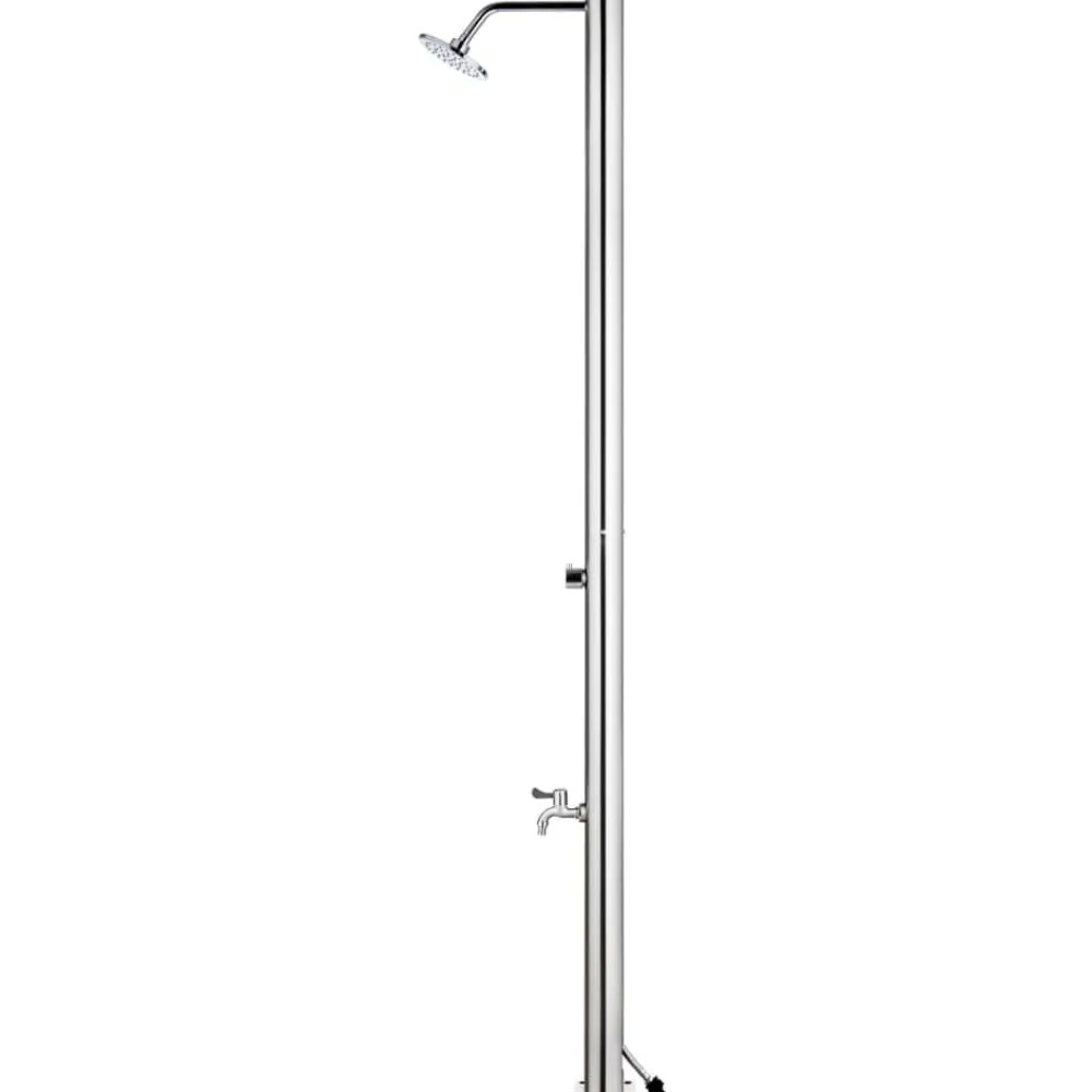 Sale FinePRICE Puutarhasuihku 215 cm ruostumaton teräs
