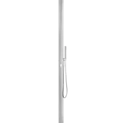 Outlet FinePRICE Puutarhasuihku 220 cm ruostumaton teräs
