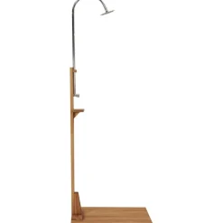 New FinePRICE Puutarhasuihku 75x75x210 cm täysi tiikki