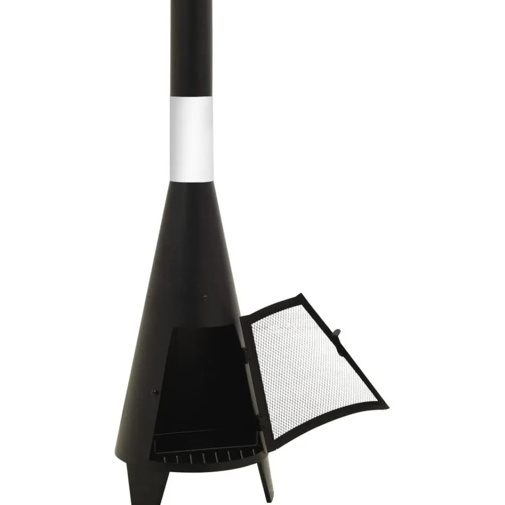 Outlet FinePRICE Puutarhauuni hiilihangolla 38x38x122 cm teräs