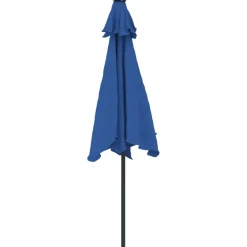 Online FinePRICE Puutarhavarjo terästanko taivaansininen 225x225x212 cm (05065)