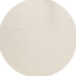 Clearance Benina Pyöreä matto Hawaii Circle, sisä- ja ulkokäyttöön, Ø200cm, pellava