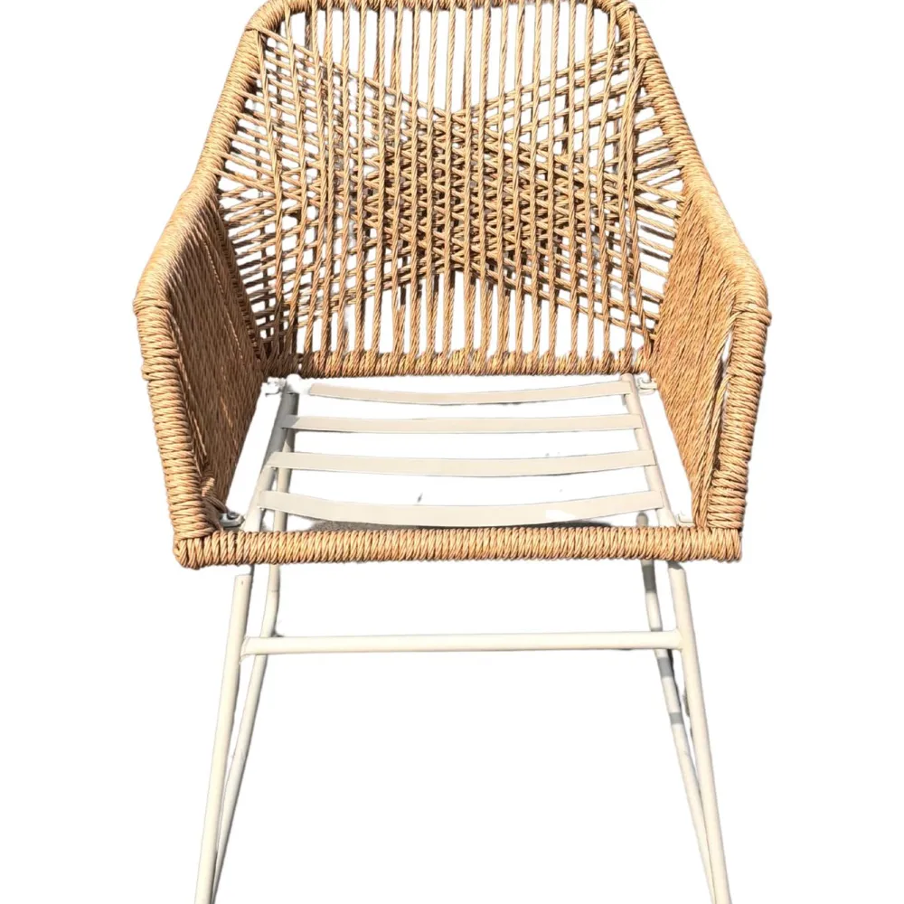 Online Baltic Garden Pyöreä ruokailuryhmä Palermo pöytä, Ø 130 cm, 4 kpl Seville-nojatuolia