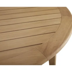 Discount Brafab Pyöreä ruokapöytä ulos Lilja, Ø120cm, tiikki