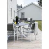 Clearance Venture Home Pyöreä ruokapöytä Copacabana 2, Ø140cm, harmaa/valkoinen