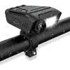 New Nedis Pyöräkamera valolla ja torvella CCAM100BK Full HD
