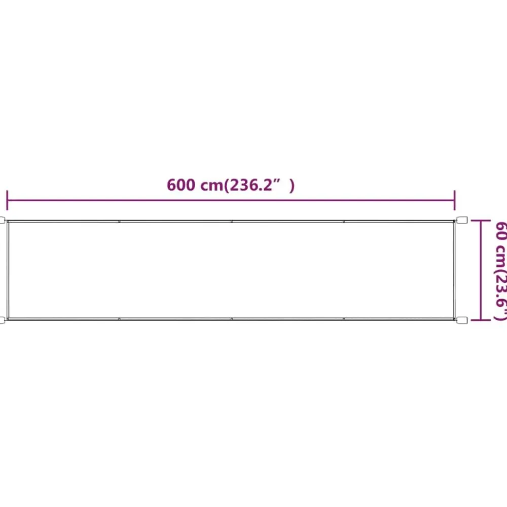 Discount FinePRICE Pystymarkiisi 60-180 x 600-1200cm, Oxford-kangas, eri kokoja ja värejä