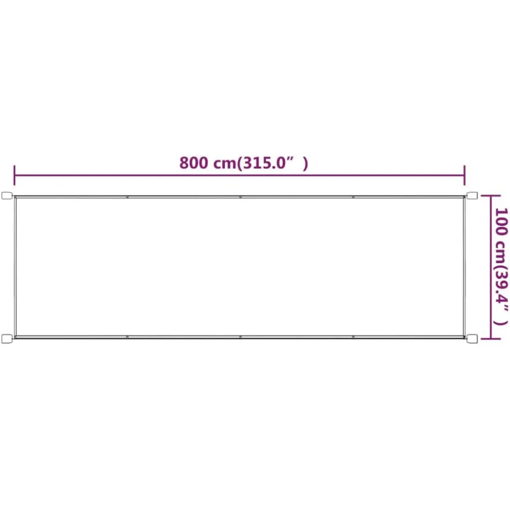 Discount FinePRICE Pystymarkiisi 60-180 x 600-1200cm, Oxford-kangas, eri kokoja ja värejä