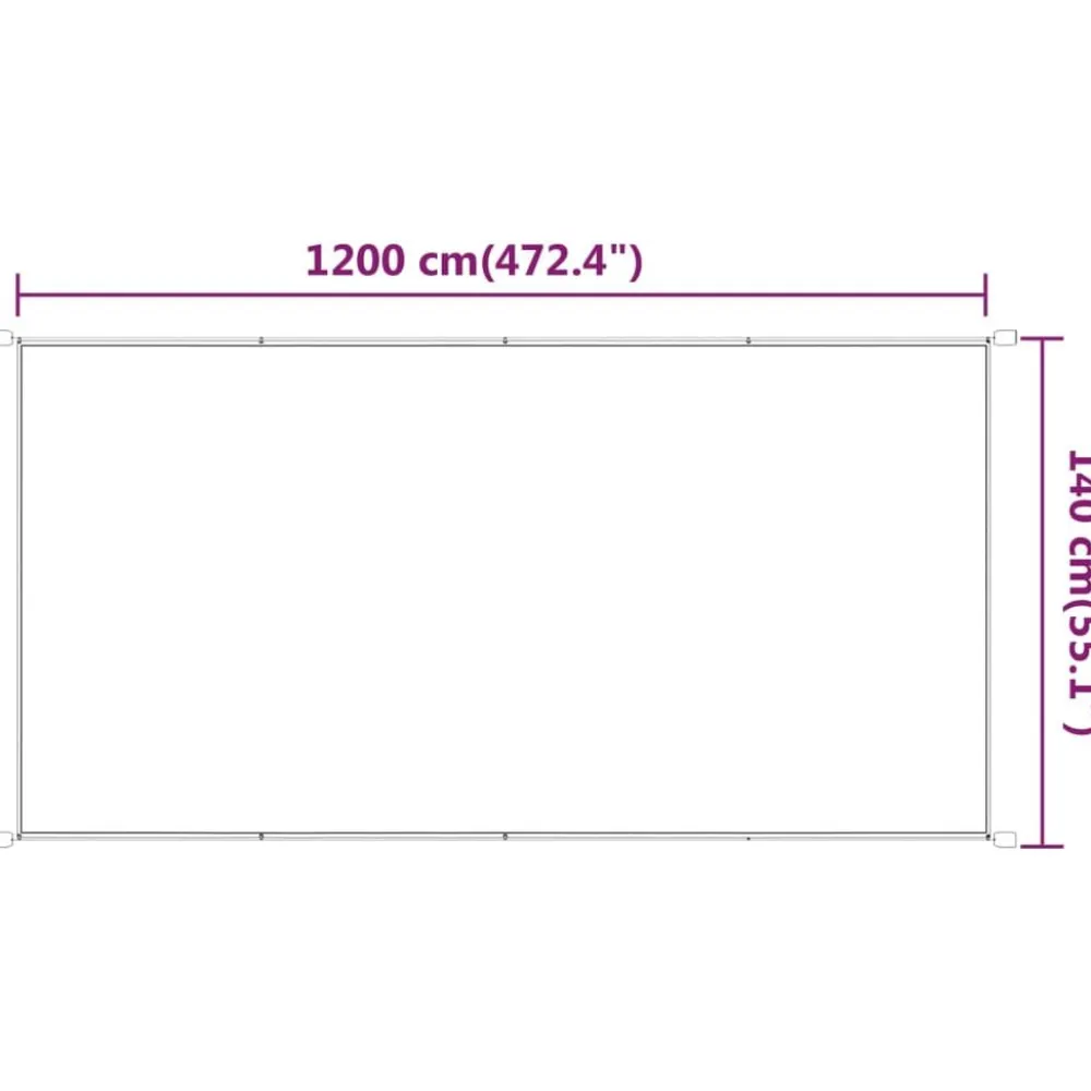 Discount FinePRICE Pystymarkiisi 60-180 x 600-1200cm, Oxford-kangas, eri kokoja ja värejä