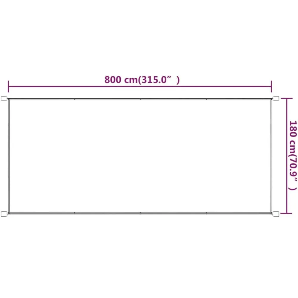 Discount FinePRICE Pystymarkiisi 60-180 x 600-1200cm, Oxford-kangas, eri kokoja ja värejä