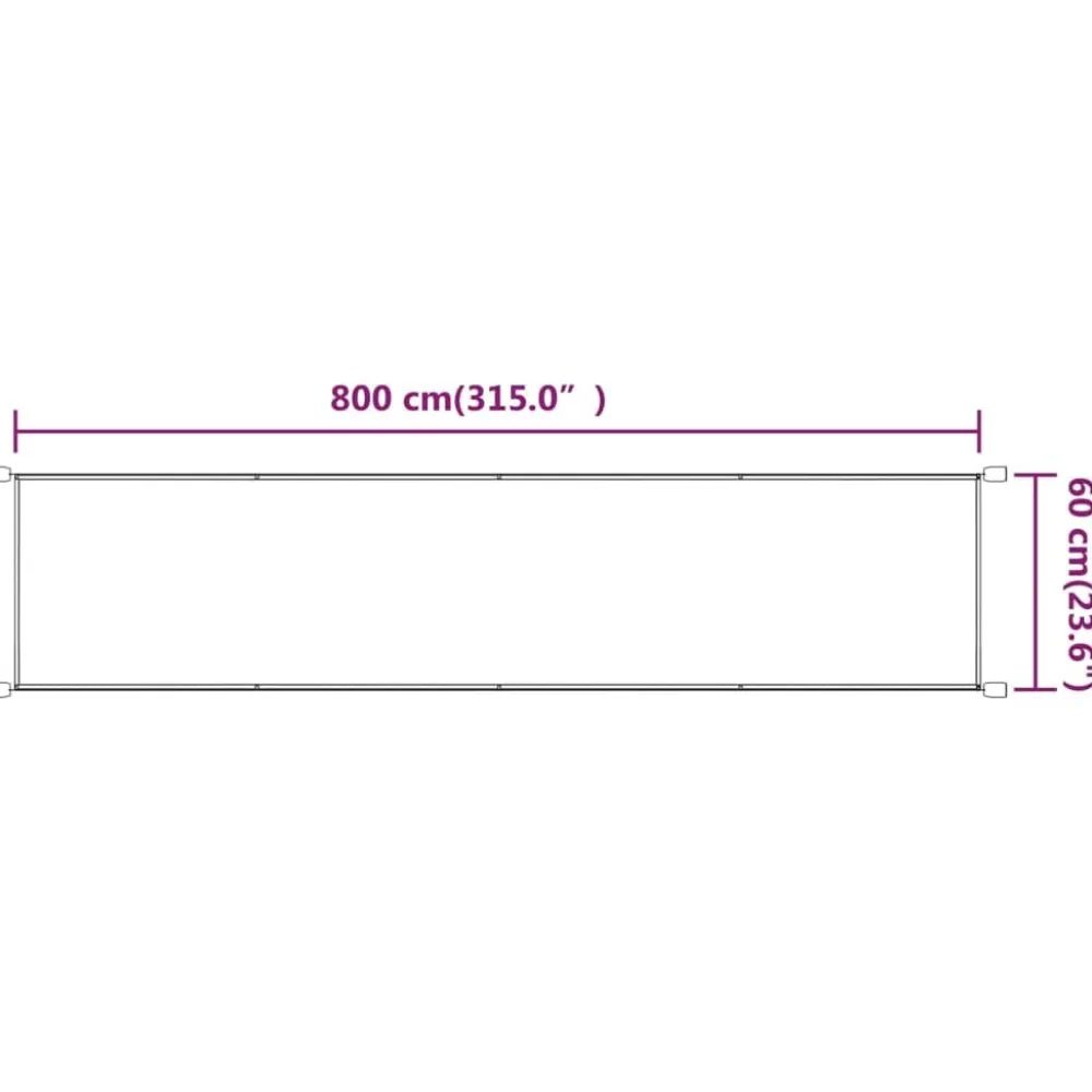 Discount FinePRICE Pystymarkiisi 60-180 x 600-1200cm, Oxford-kangas, eri kokoja ja värejä