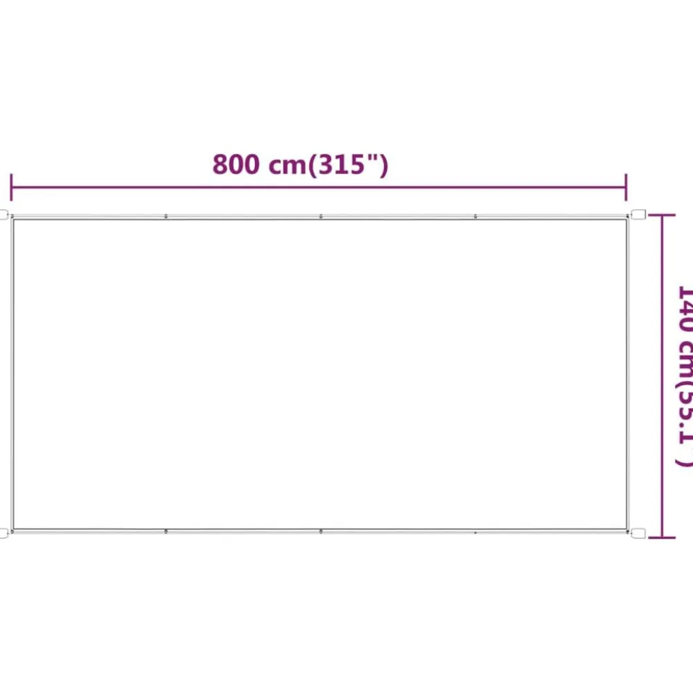 Discount FinePRICE Pystymarkiisi 60-180 x 600-1200cm, Oxford-kangas, eri kokoja ja värejä