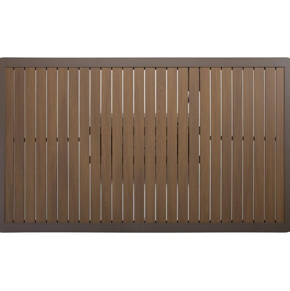 Outlet Home4you Pöytä MARENDA 150x90xK2-75 cm, harmahtava, beige