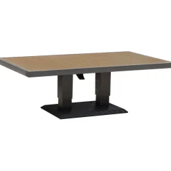Sale Home4you Pöytä PARKER 150x90xK52-75 cm, harmaa
