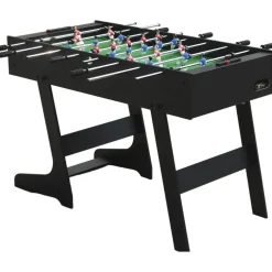 Clearance Nordic Games Pöytäjalkapallo , 86x65x136.5cm, kokoontaitettava, musta