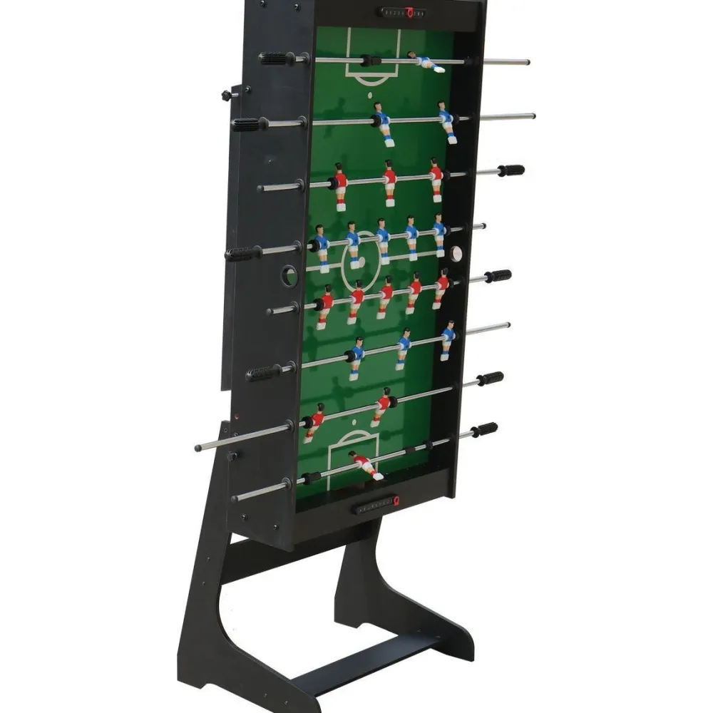 Clearance Nordic Games Pöytäjalkapallo , 86x65x136.5cm, kokoontaitettava, musta