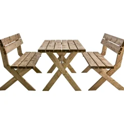 Online Brafab Pöytäryhmä Tallbacken, 149cm, ruskea