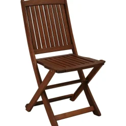 Clearance Home4you Pöytäryhmä Modena, pöytä + 4 tuolia, ruskea