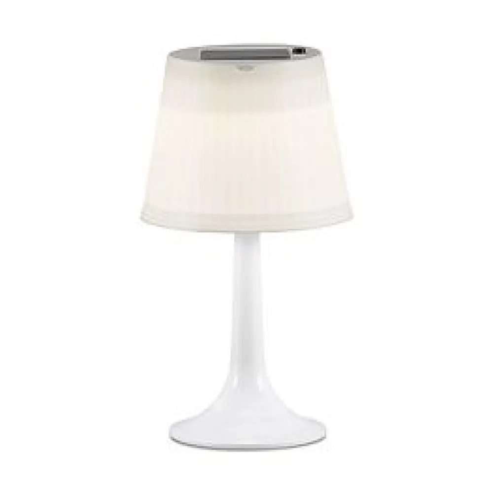 Clearance Konstsmide Pöytävalaisin Assisi 7109-202 LED solar valkoinen