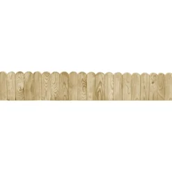 Best FinePRICE Raja-aitarulla 2 kpl 120 cm kyllästetty mänty